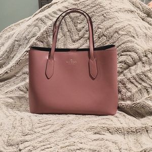 Kate spade small tote beautiful mauve color